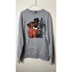 STUSSY X  DE LA SOL X YO MTV RAPS CREWNECK XL